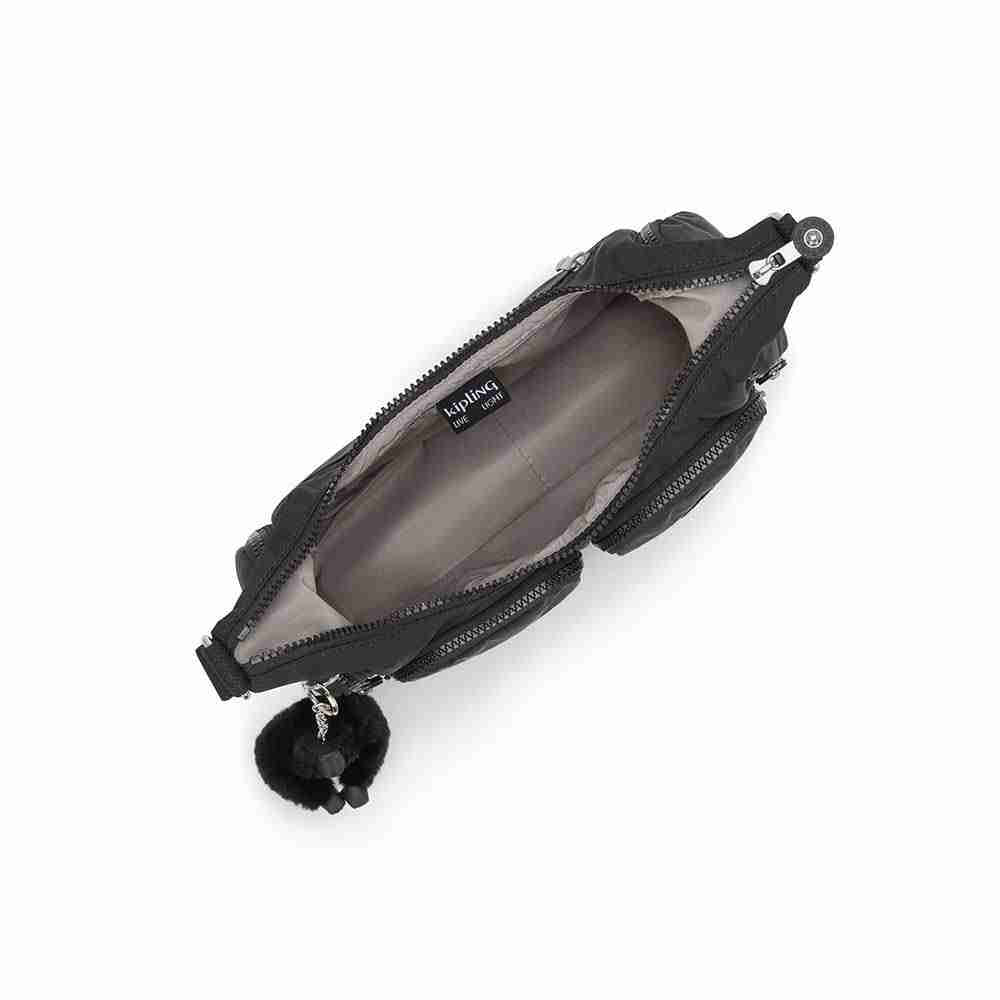 Borsa donna Kipling Rikka S Black Noir