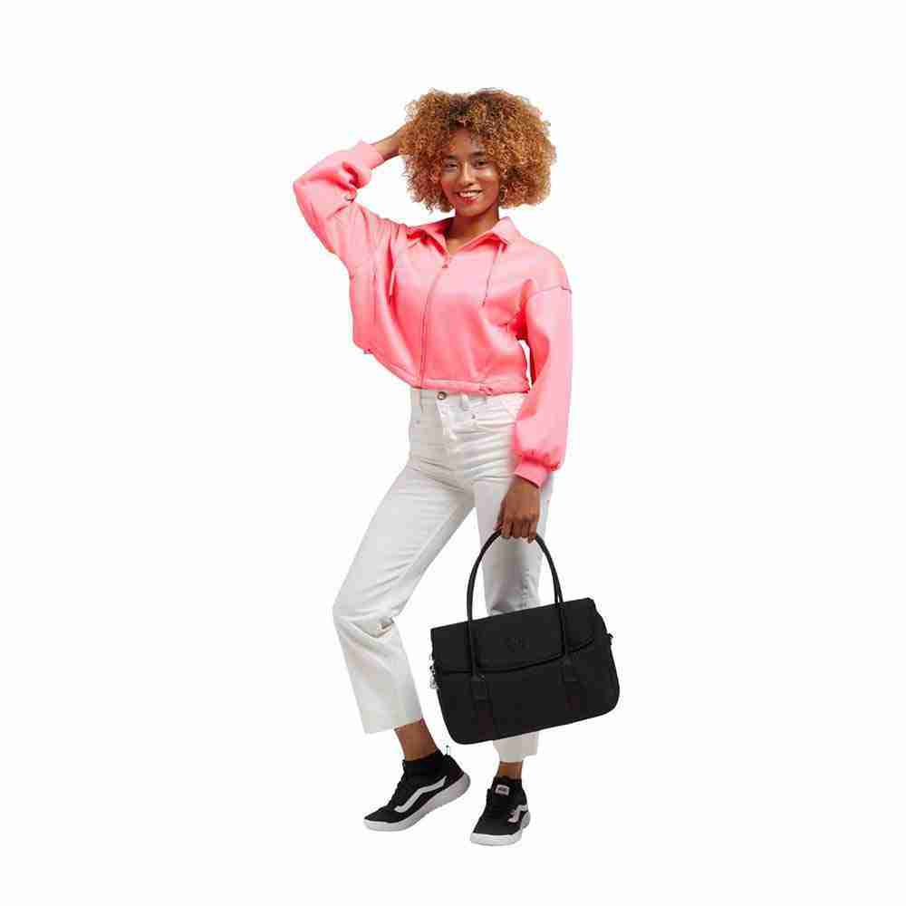 Borsa donna Kipling Superworker S Black Noir
