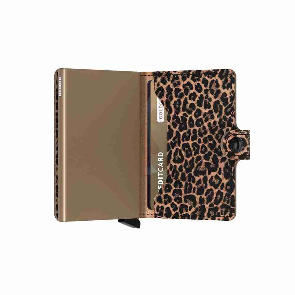 Portacarte Secrid Leo Beige