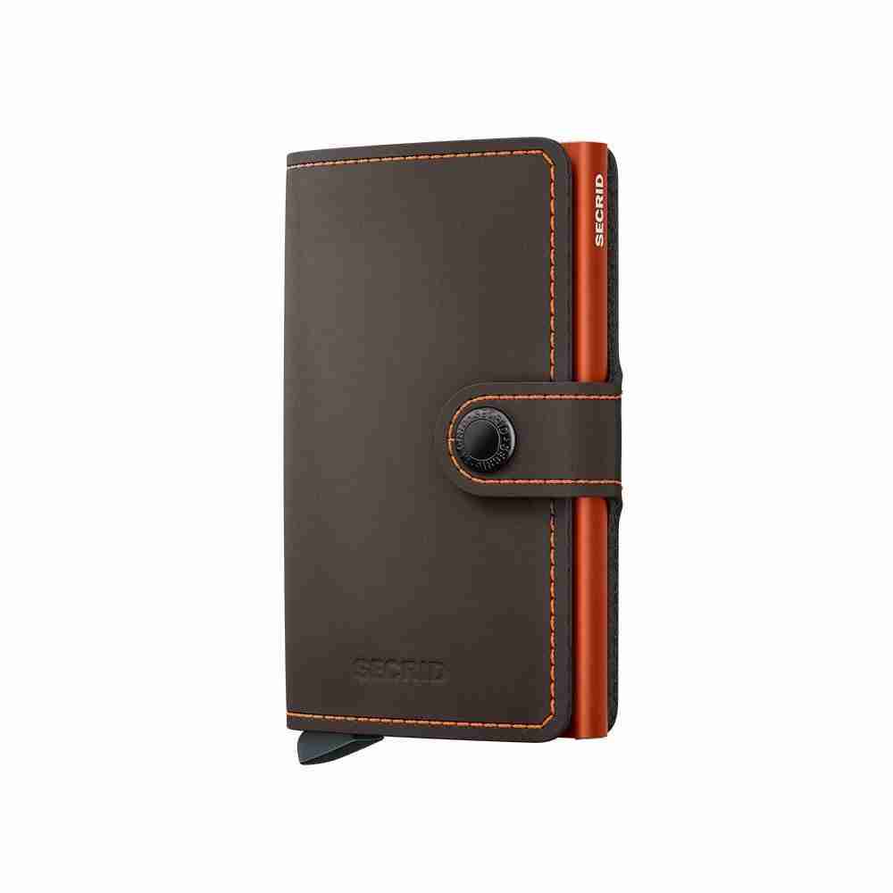 Portacarte Secrid Matte Truffle Orange