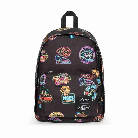 Zaino Eastpak Out Of Office Simpsons Neon Print
