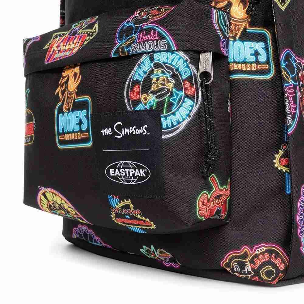 Zaino Eastpak Out Of Office Simpsons Neon Print