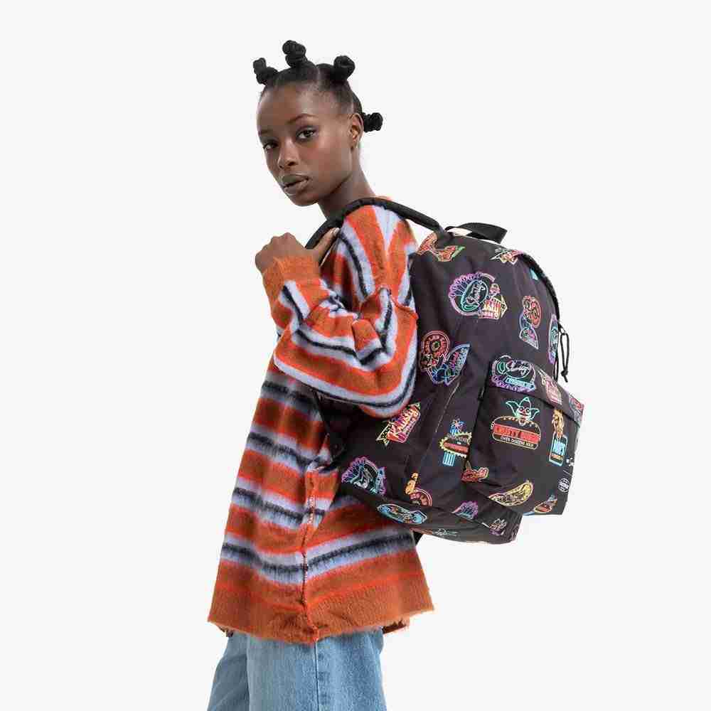 Zaino Eastpak Out Of Office Simpsons Neon Print