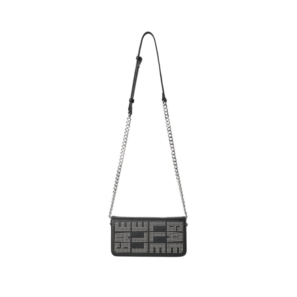 Borsa donna Gaelle Mini Shoulder borchiata