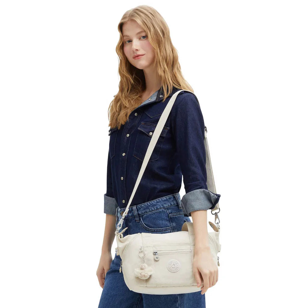 Borsa donna Kipling Art Mini Hideaway Beige