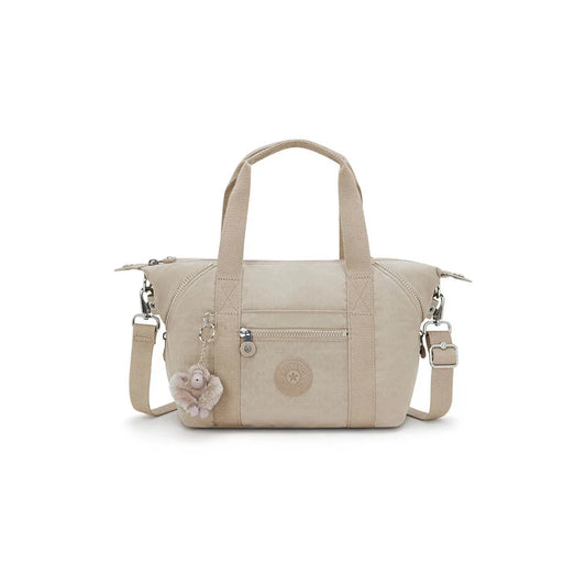 Borsa donna Kipling Art Mini Sign Beige Emb