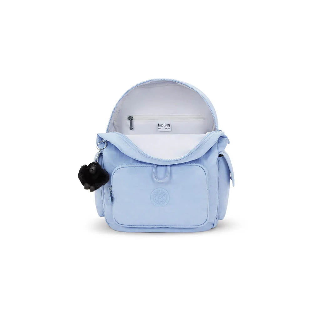 zaino donna Kipling City Pack S Cloudy Sky Blue
