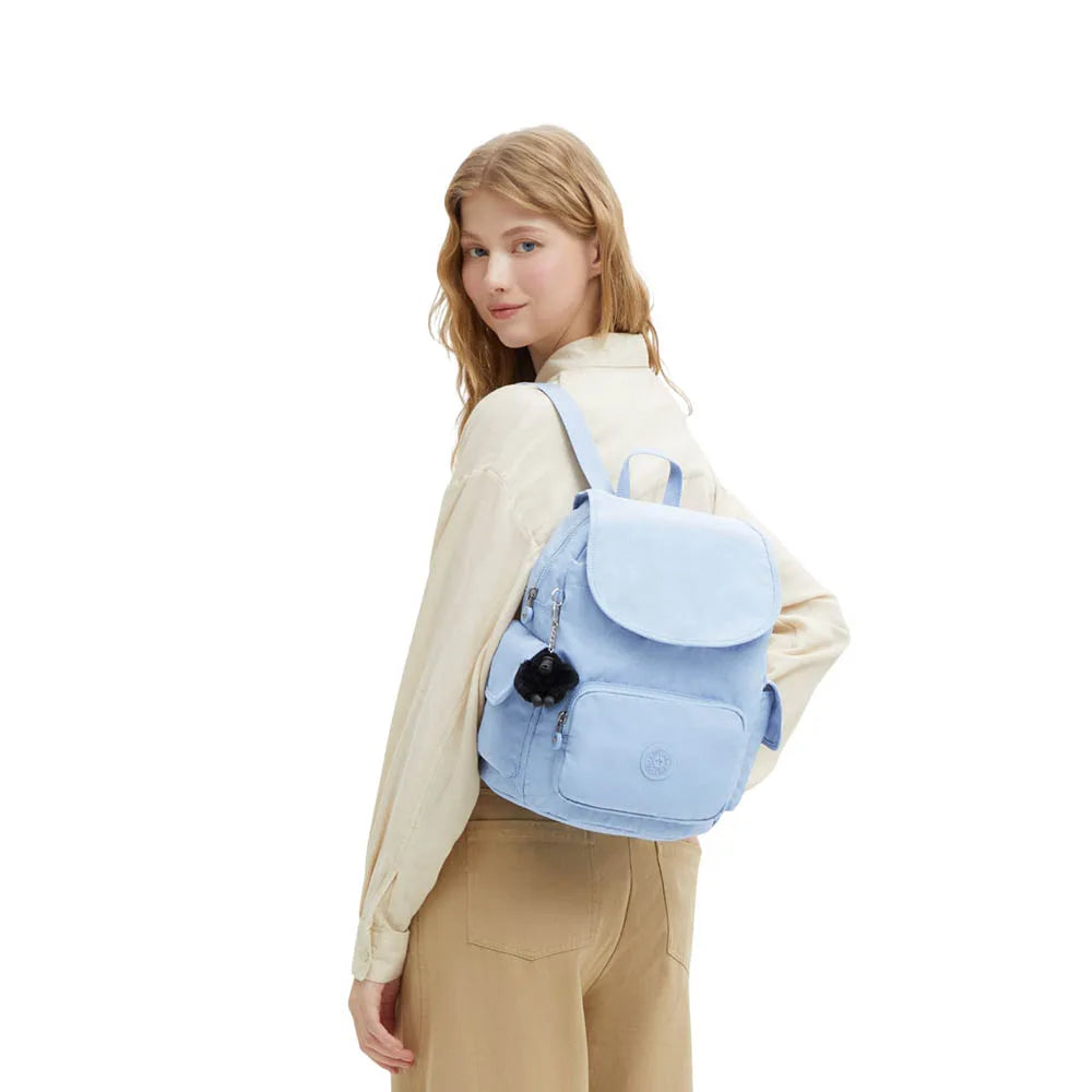 zaino donna Kipling City Pack S Cloudy Sky Blue