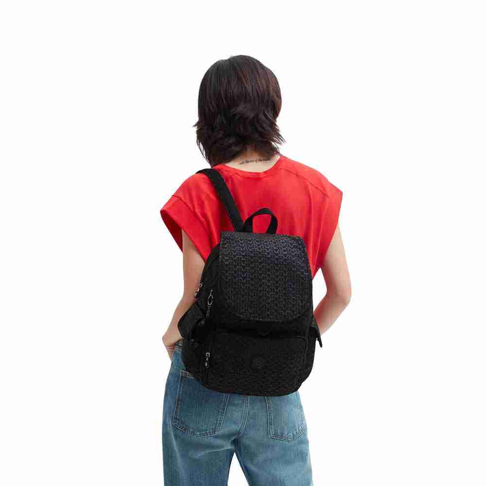 Zaino Kipling City Pack Signature Emb