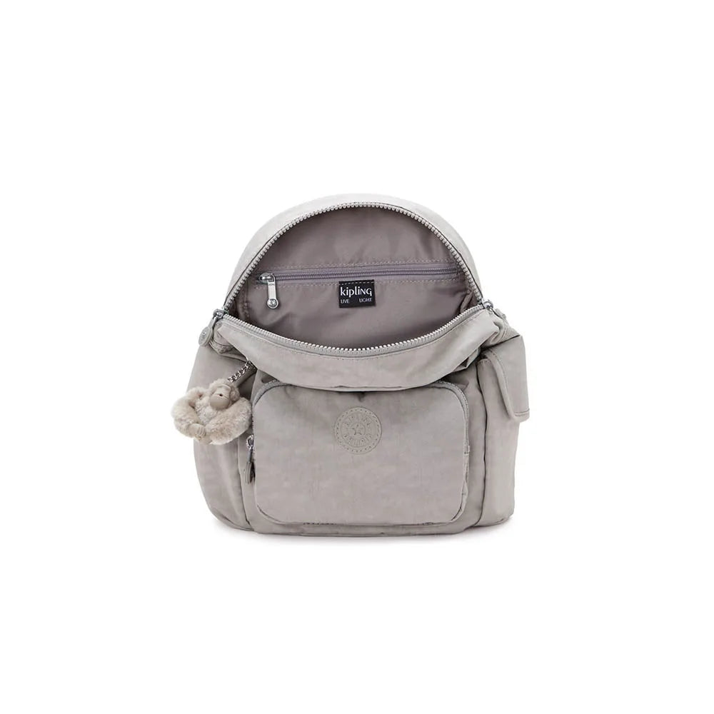 Zaino donna Kipling City Pack Mini Grey Girls
