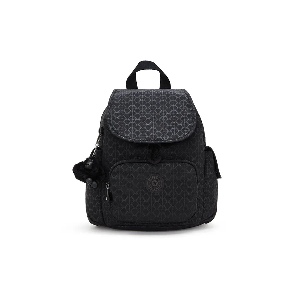 Zaino donna Kipling City Pack Mini Signature Emb