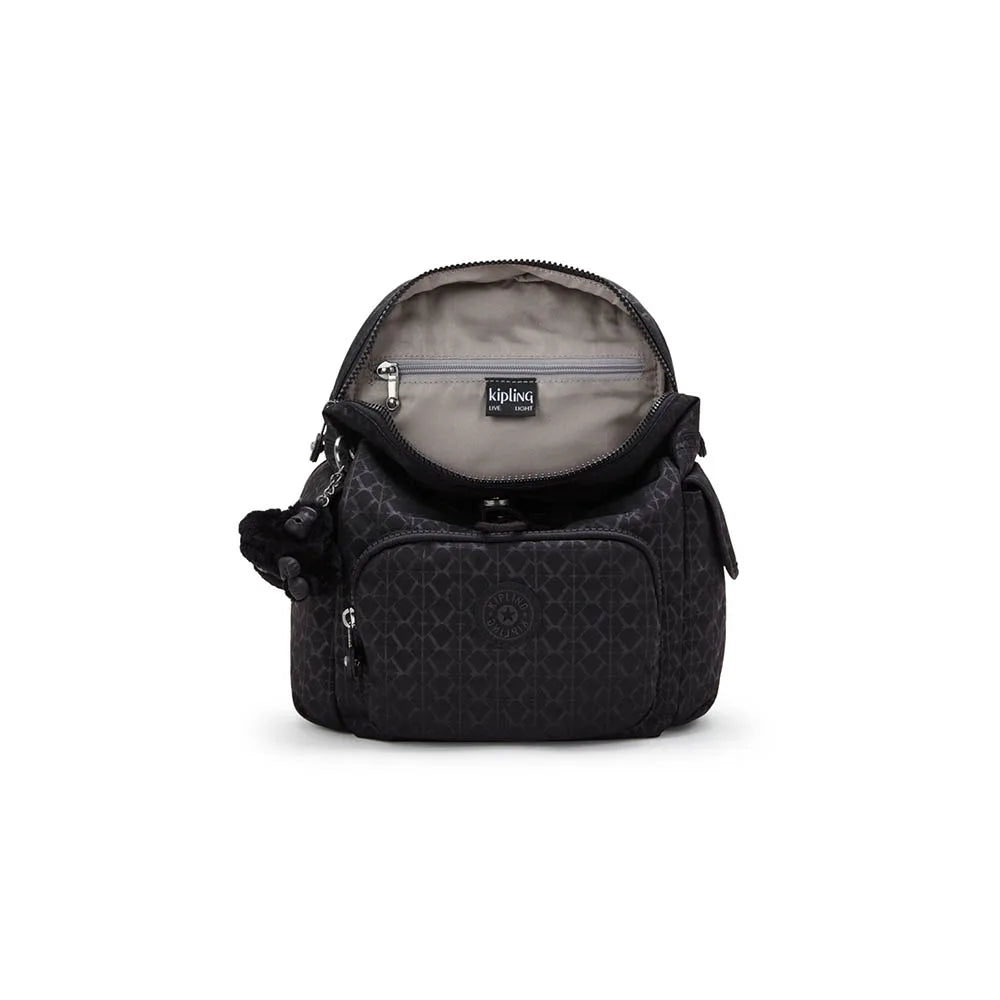 Zaino donna Kipling City Pack Mini Signature Emb