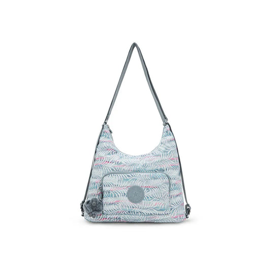Borsa-zaino donna Kipling Yenna Palmtree Leaves