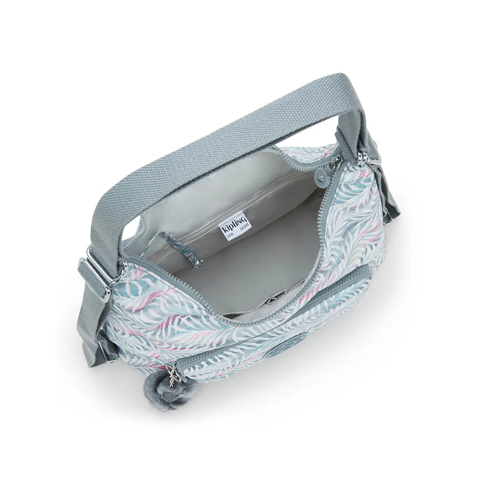 Borsa-zaino donna Kipling Yenna Palmtree Leaves