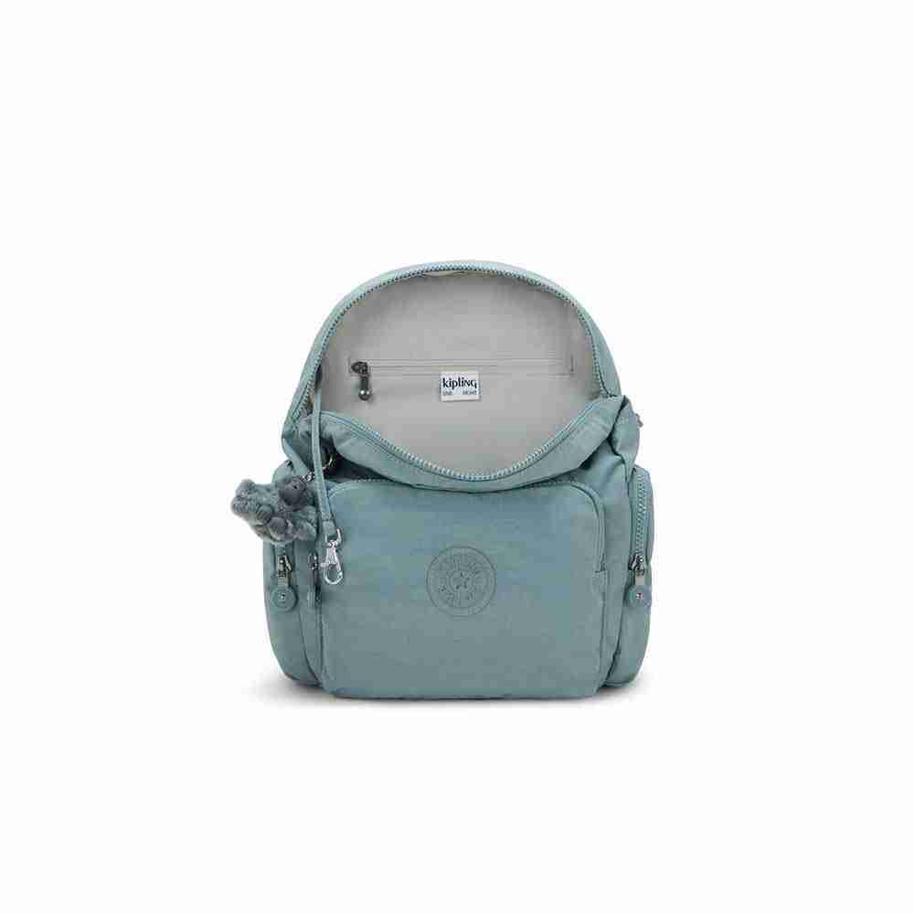 Zaino Kipling City Zip S Relaxed Grey