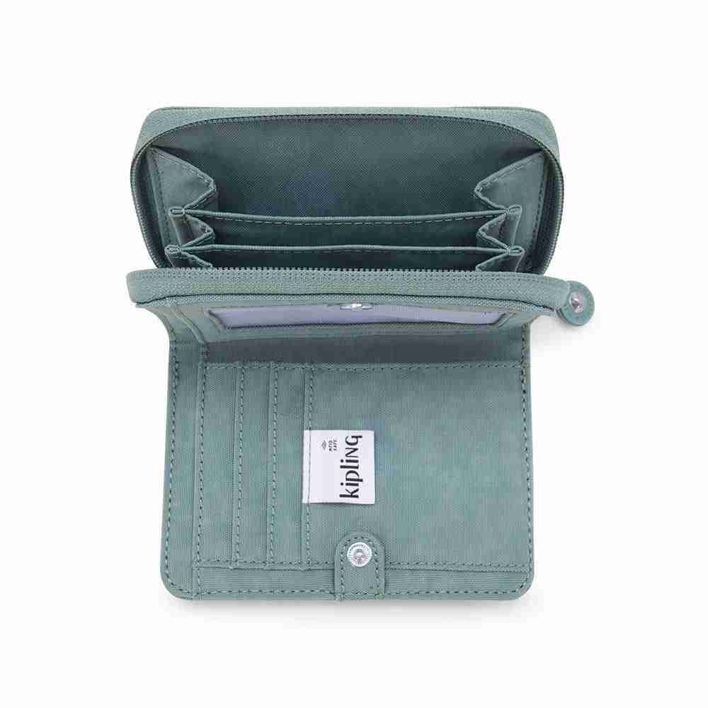 Portafoglio donna Kipling Money Love Relaxed Grey