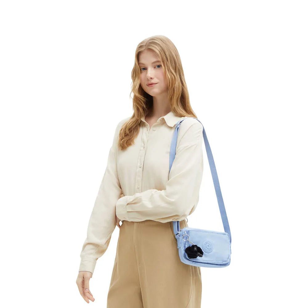 Borsa donna Kipling Abanu cloudy Sky Blue