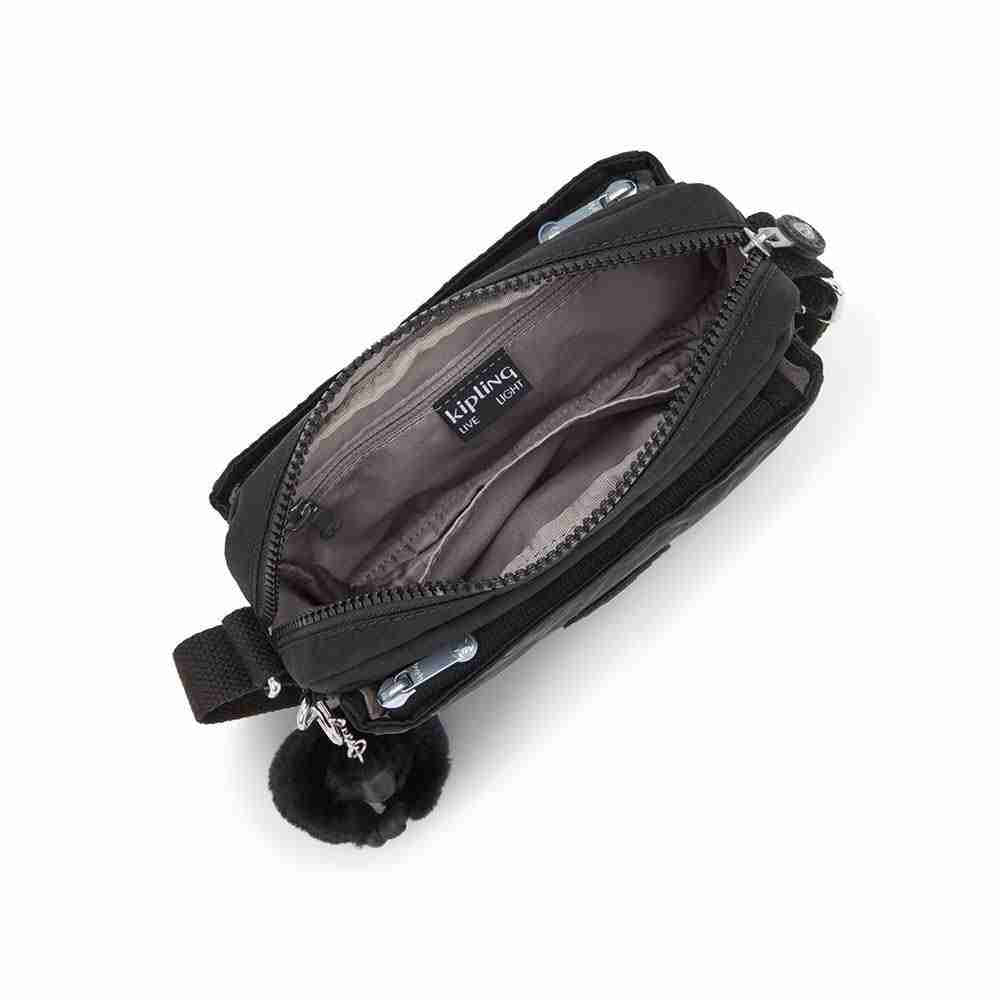 Borsa donna Kipling Abanu Black Noir