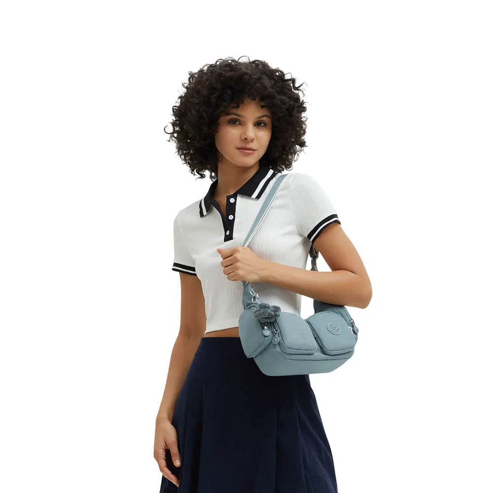 Borsa donna Kipling Rikka S Relaxed Grey