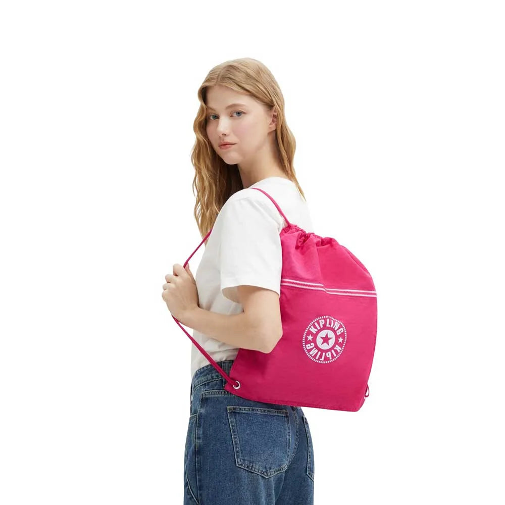 Sacca Kipling Supertaboo Resort Pink Combo