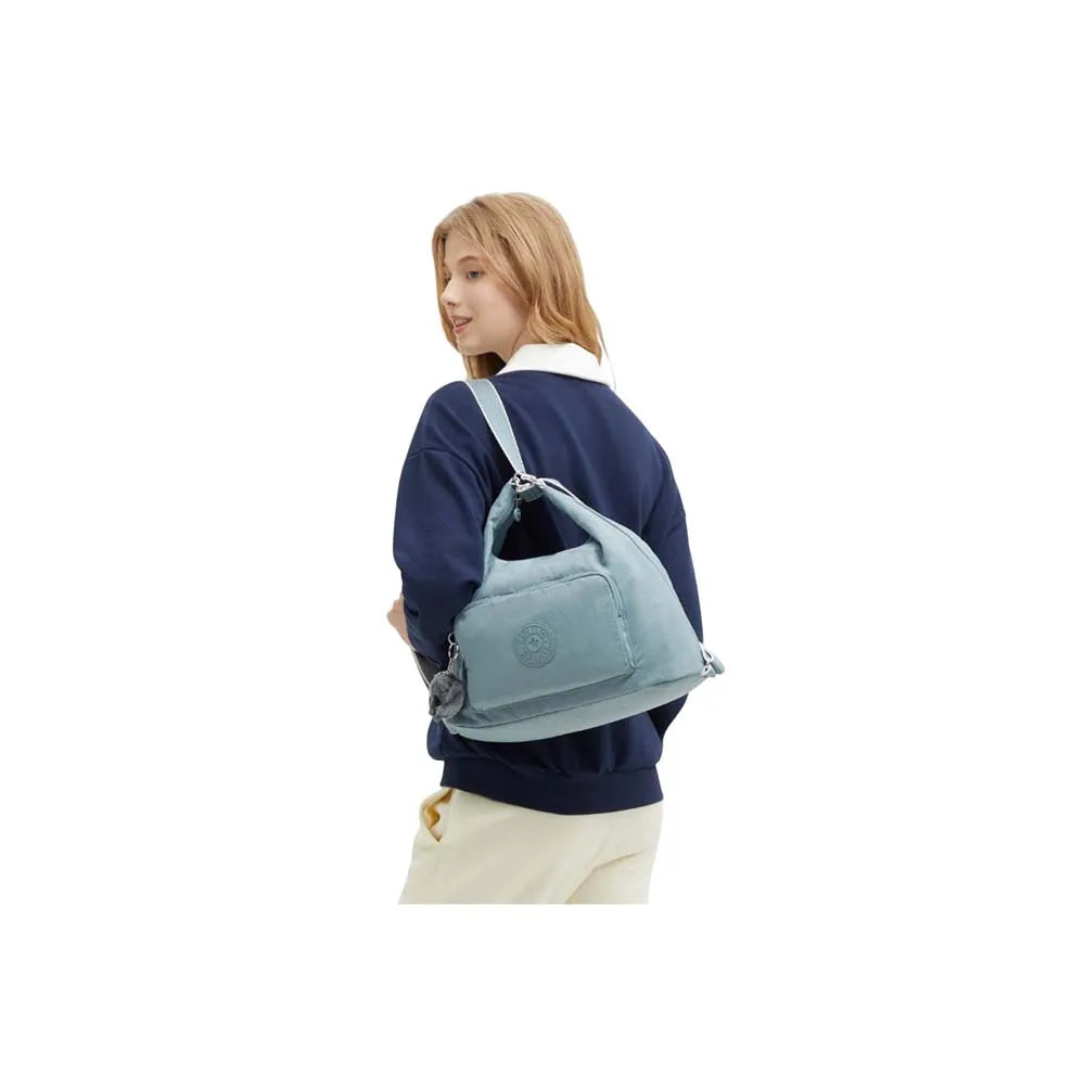 Borsa-Zaino donna Kipling Yenna Relaxed Grey
