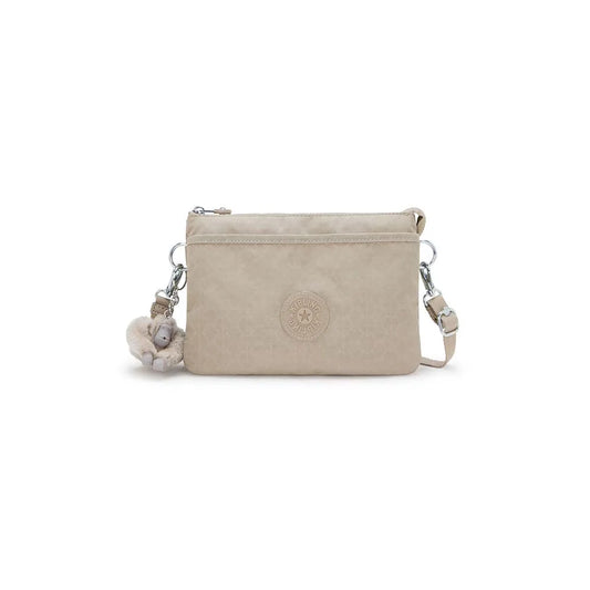 Borsa donna Kipling Riri Sign Beige Emb