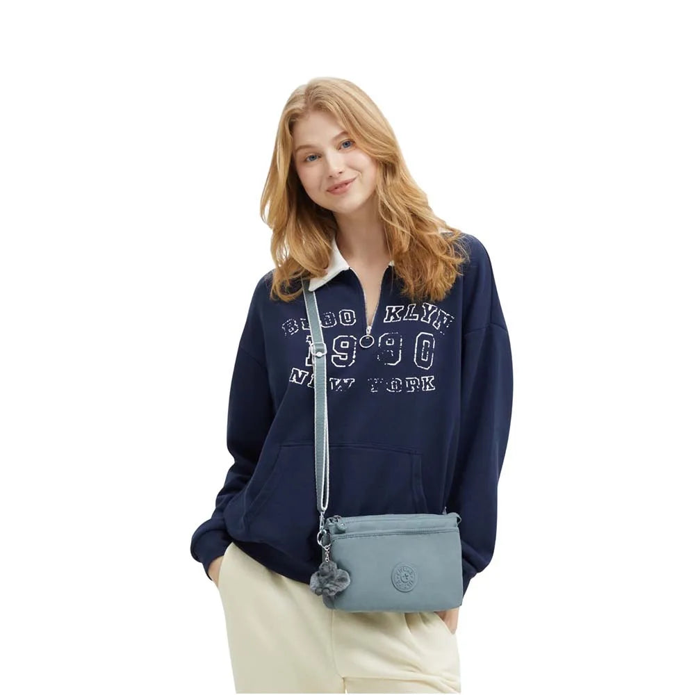 Borsa donna Kipling Riri Relaxed Grey