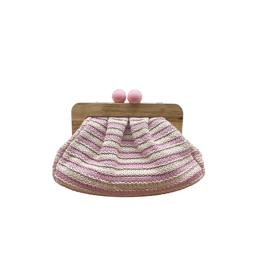 Pochette donna in macram