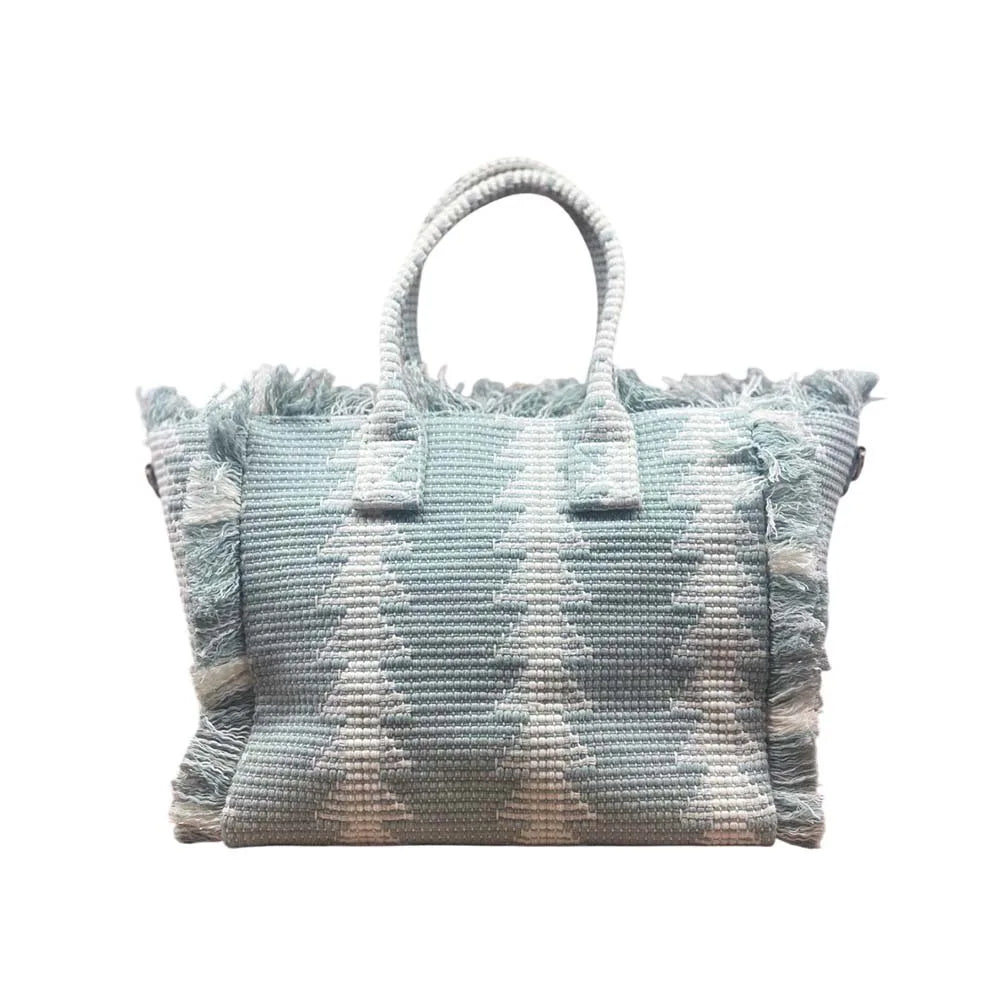 Borsa mare donna con frange