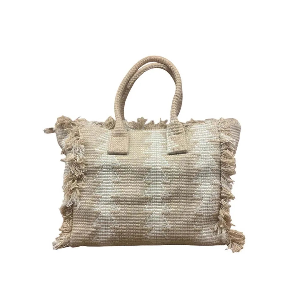 Borsa mare donna con frange