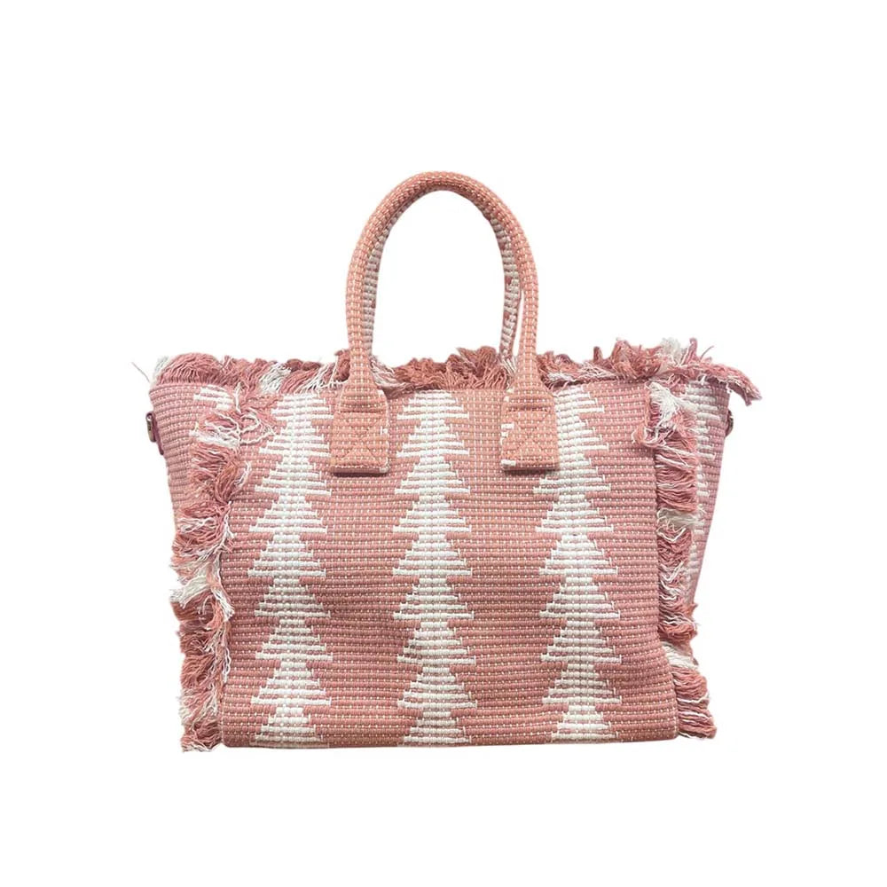 Borsa mare donna con frange
