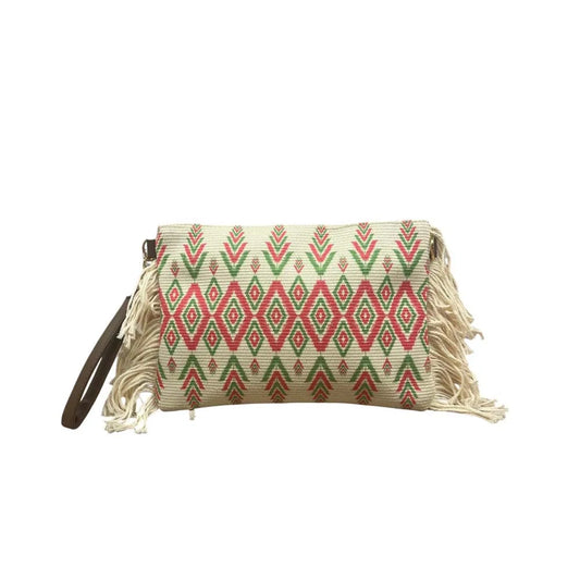 Pochette mare donna con stampa