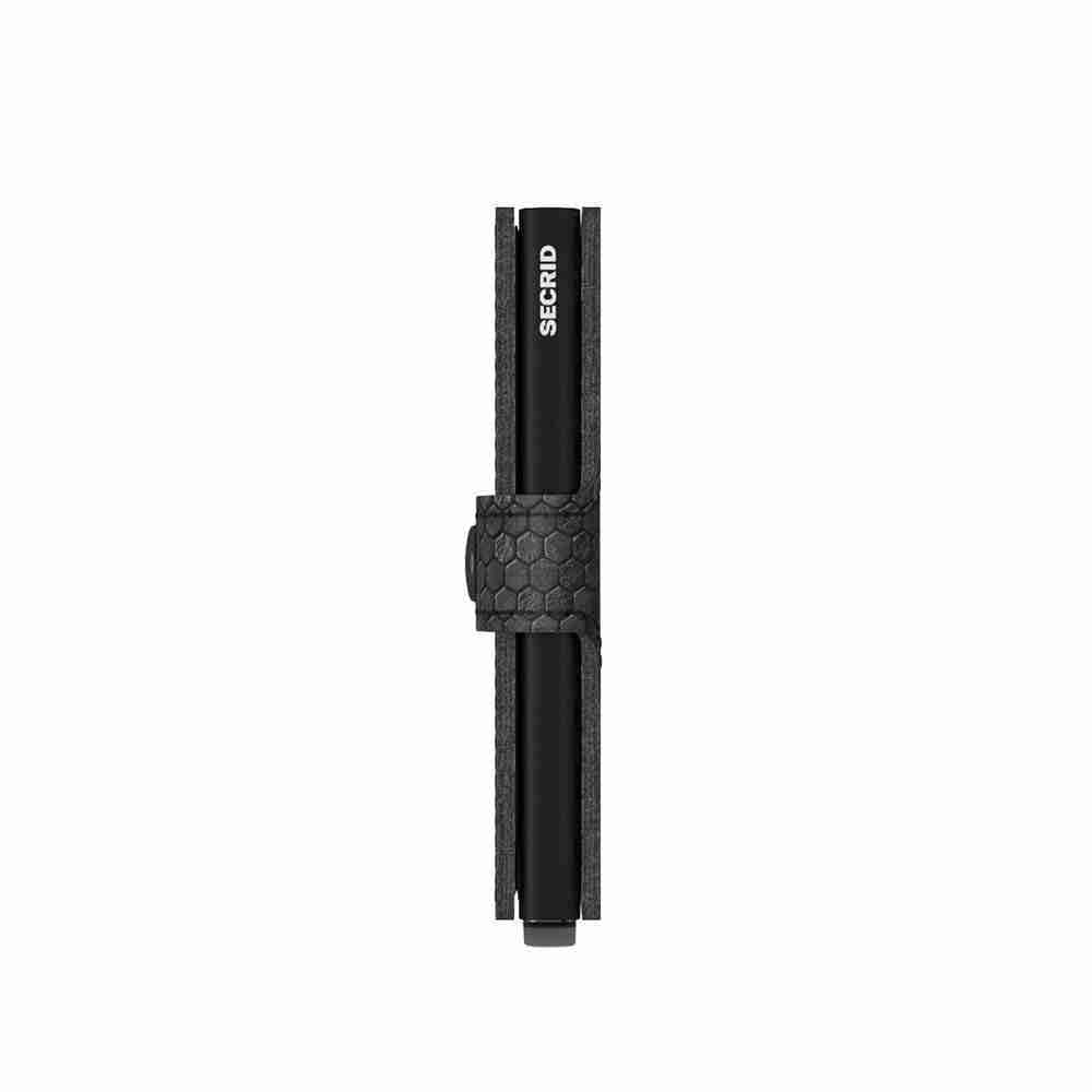 Portacarte Secrid Hexagon Black
