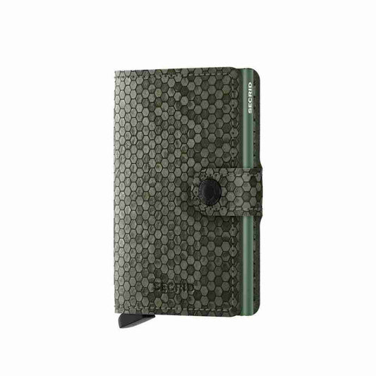 Portacarte Secrid Hexagon Green