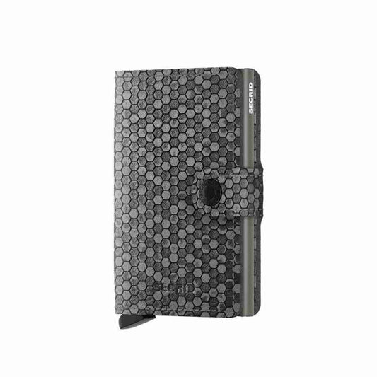 Portacarte Secrid Hexagon Grey