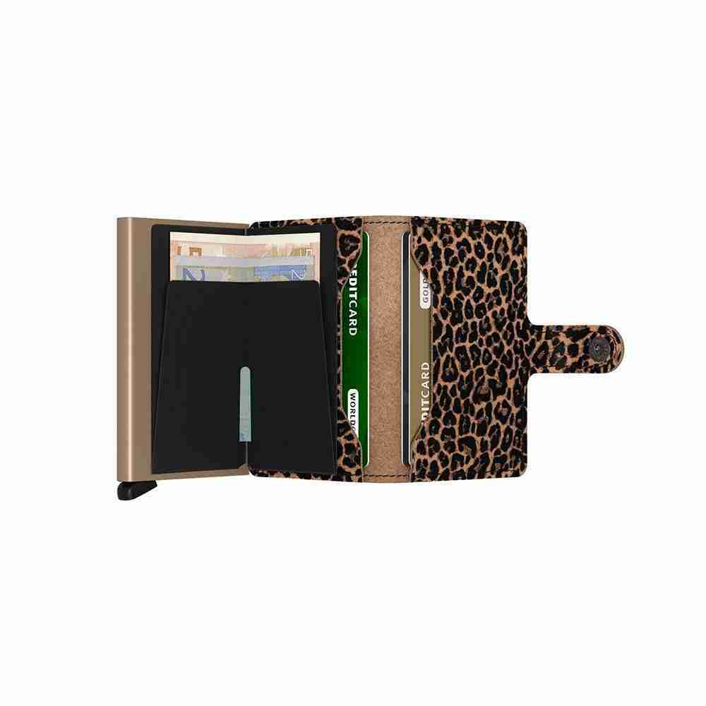Portacarte Secrid Leo Beige