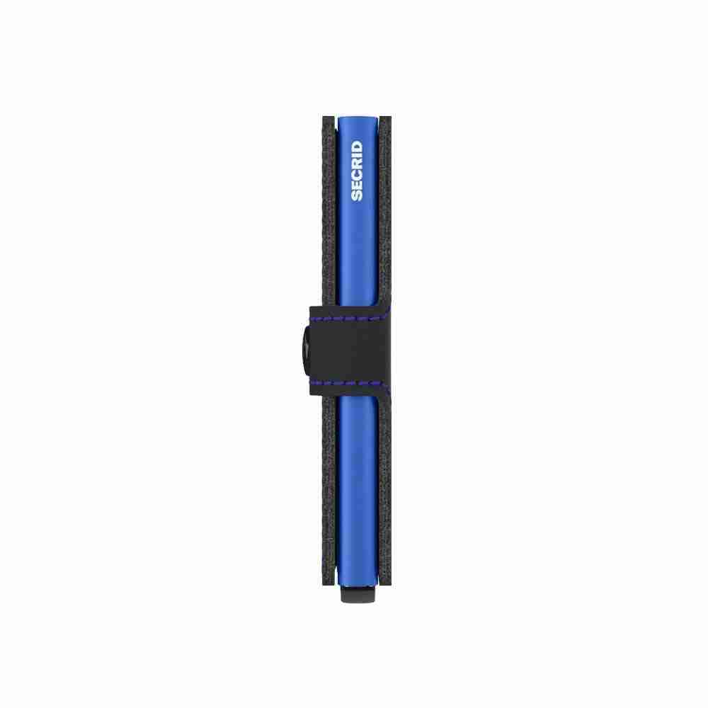 Portacarte Secrid Matte Black Blu