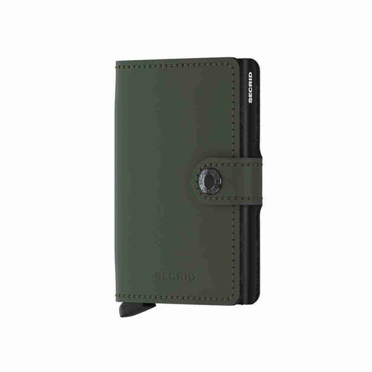 Portacarte Secrid Matte Verde Nero