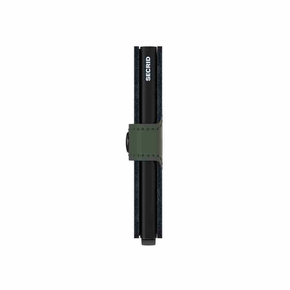 Portacarte Secrid Matte Verde Nero