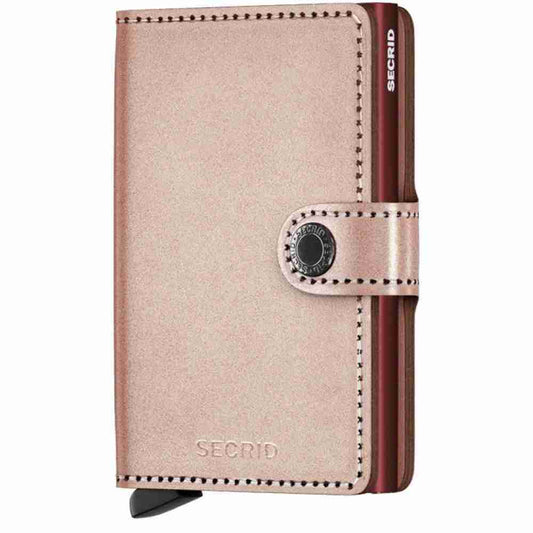 PORTAFOGLIO SECRID METALLIC ROSE
