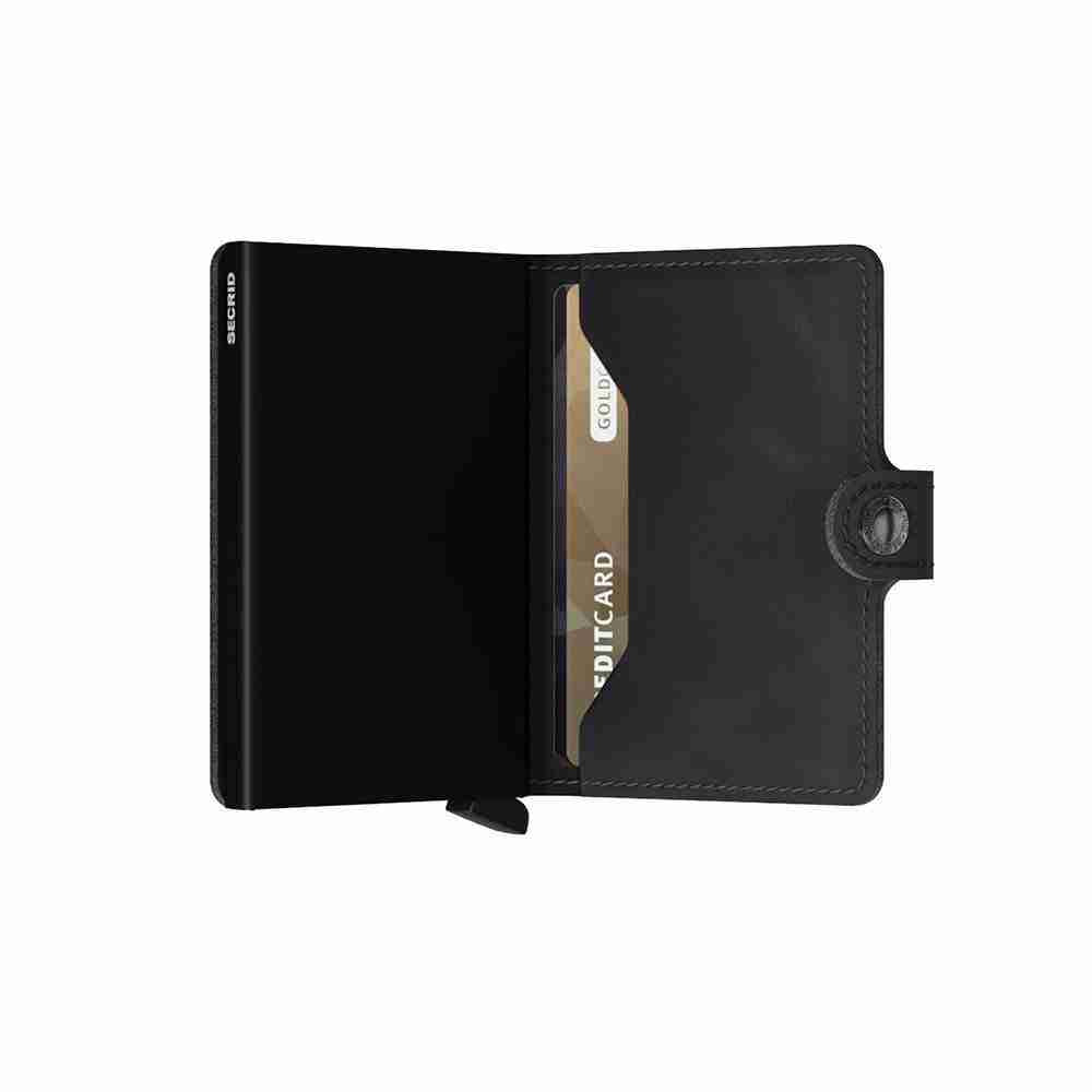 Portacarte Secrid Vintage Nero
