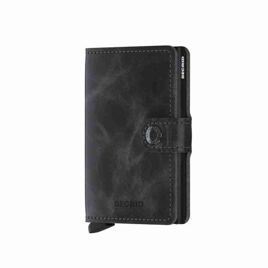 Portacarte Secrid Vintage Grey Black