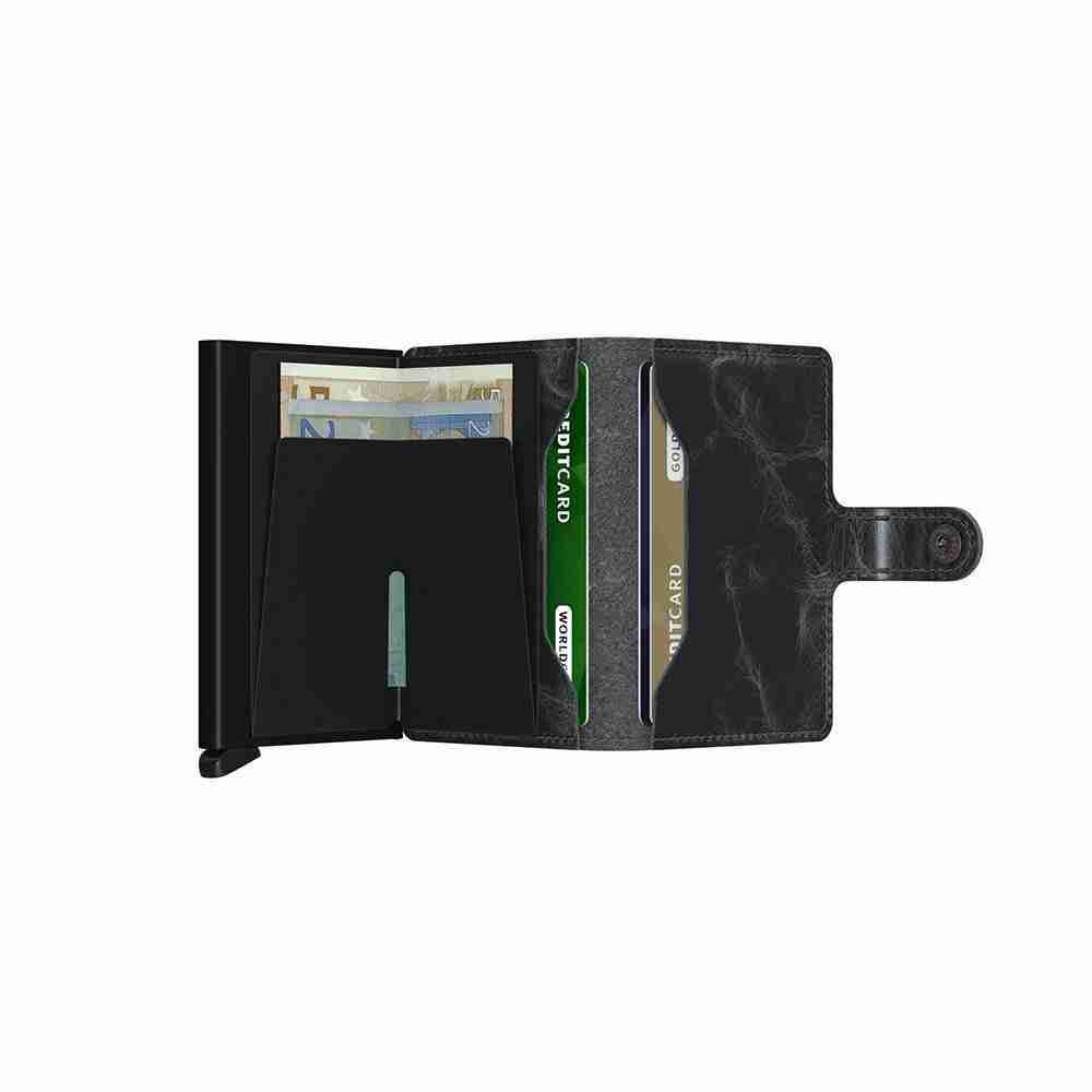 Portacarte Secrid Vintage Grey Black