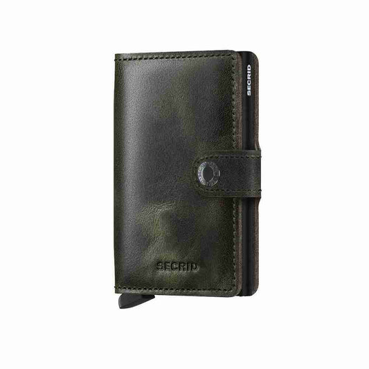 Portacarte Secrid Vintage Olive Black